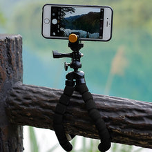 Load image into Gallery viewer, Gorilla tripod flexible tripod stand for mobile with holder