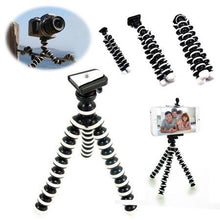 Load image into Gallery viewer, Gorilla tripod flexible tripod stand for mobile with holder
