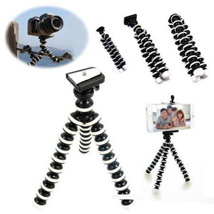 Gorilla tripod flexible tripod stand for mobile with holder